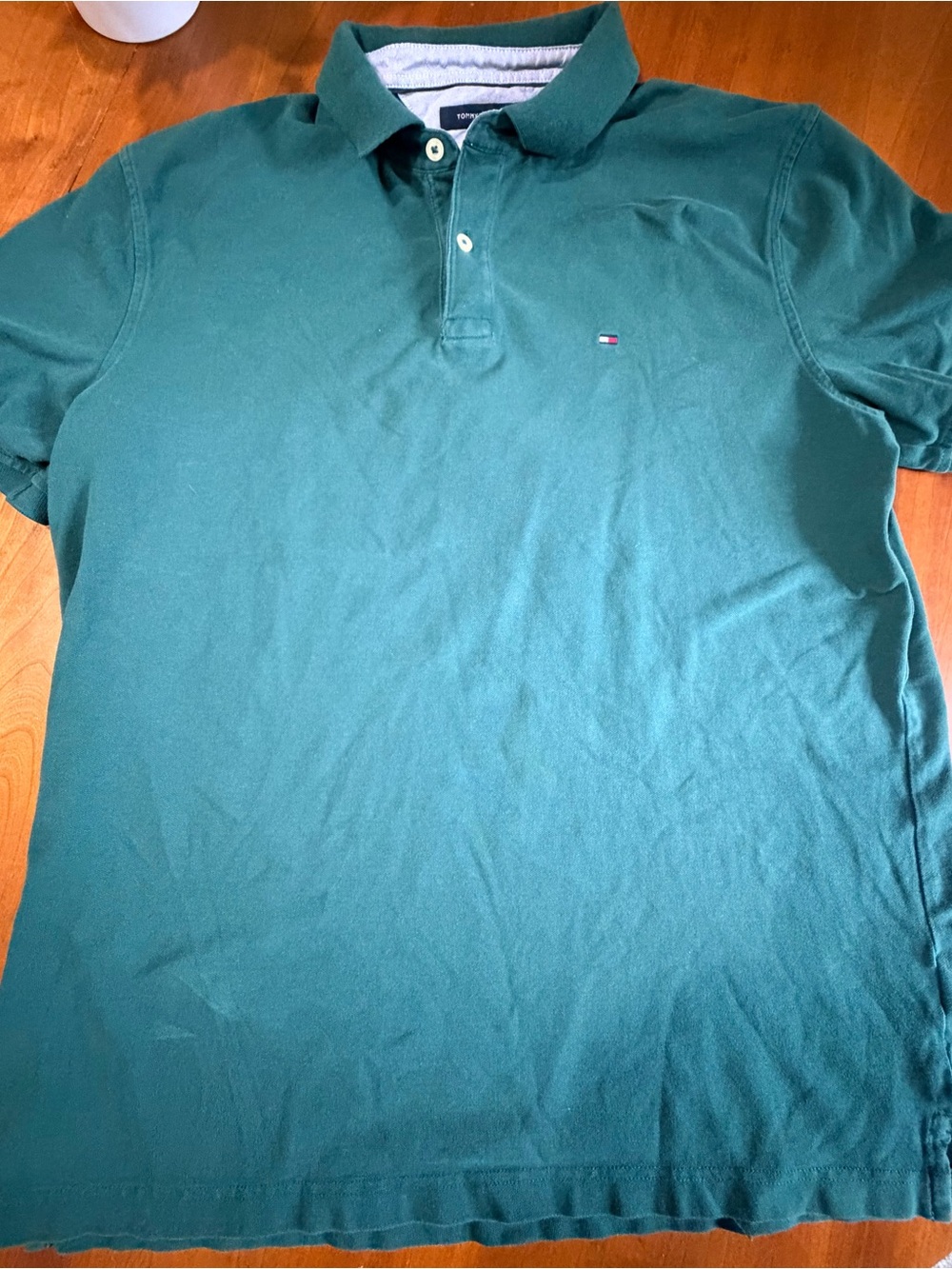 Tommy Hilfiger Emerald Green Short-Sleeve Polo